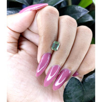 1.12 Ct. Green Sapphire from Madagascar Life Style