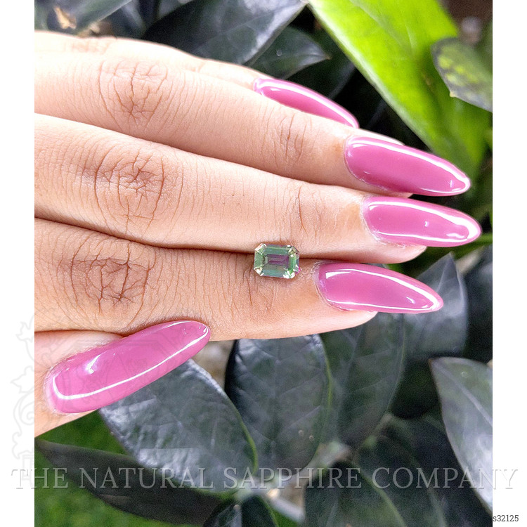 1.12 Ct. Green Sapphire from Madagascar