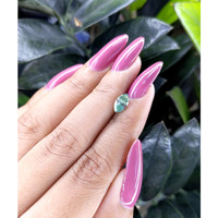 1.17 Ct. Bluish Green Sapphire from Madagascar Life Style