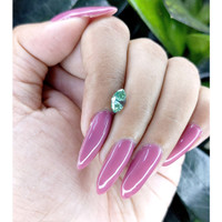 1.17 Ct. Bluish Green Sapphire from Madagascar Life Style