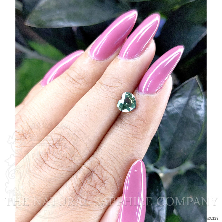 1.08 Ct. Green Sapphire from Madagascar