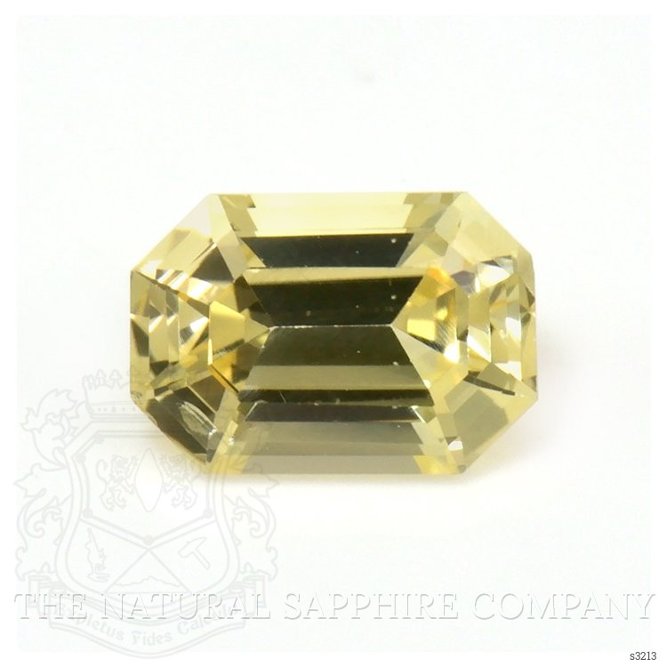 0.66 Ct. Yellow Sapphire from Ceylon (Sri Lanka)
