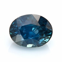 1.31 Ct. Greenish Blue Sapphire from Madagascar Video