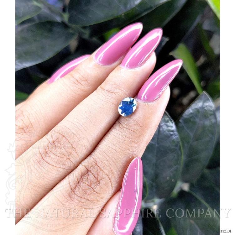 1.31 Ct. Greenish Blue Sapphire from Madagascar