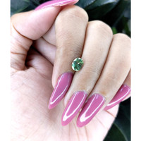 1.02 Ct. Green Sapphire from Madagascar Life Style
