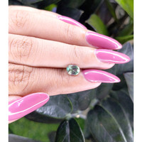 1.02 Ct. Green Sapphire from Madagascar Life Style