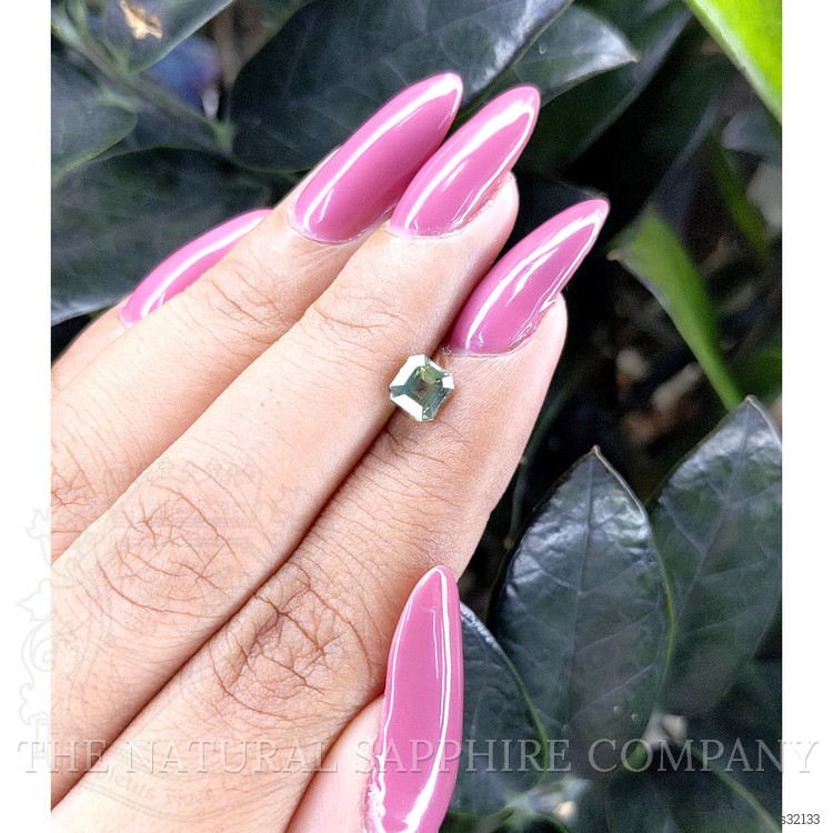 1.02 Ct. Bluish Green Sapphire from Madagascar