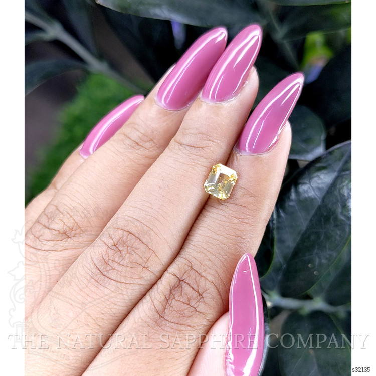 1.12 Ct. Yellow Sapphire from Ceylon (Sri Lanka)