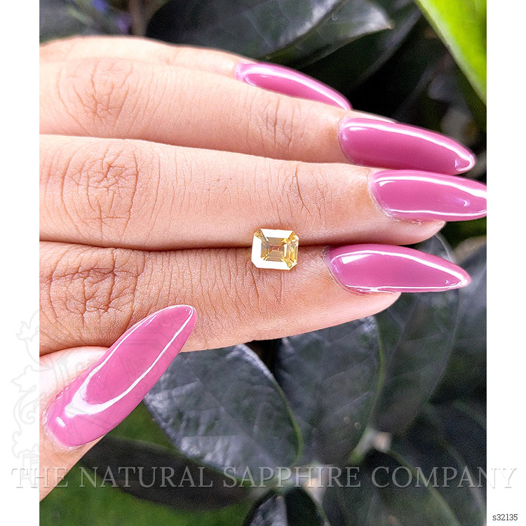 1.12 Ct. Yellow Sapphire from Ceylon (Sri Lanka)