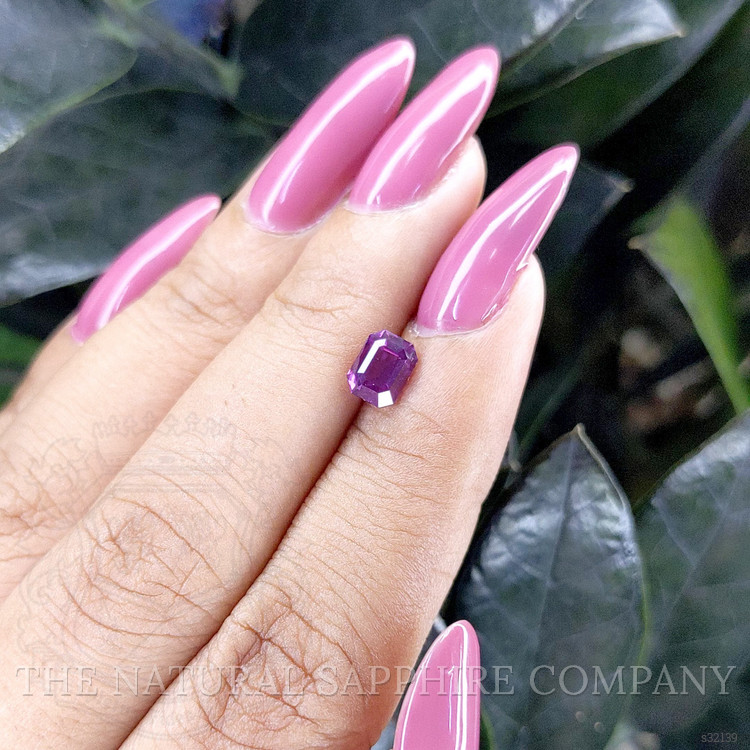 1.12 Ct. Purple Sapphire from Madagascar