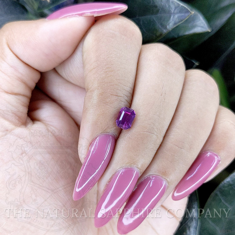 1.12 Ct. Purple Sapphire from Madagascar