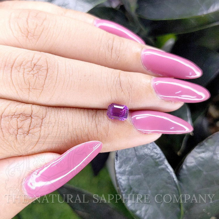 1.12 Ct. Purple Sapphire from Madagascar