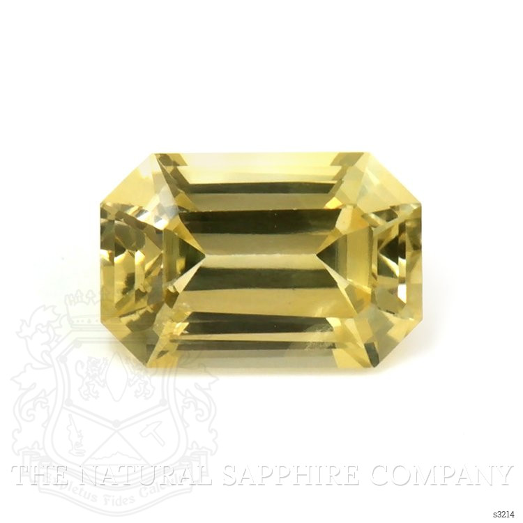 0.67 Ct. Yellow Sapphire from Ceylon (Sri Lanka)