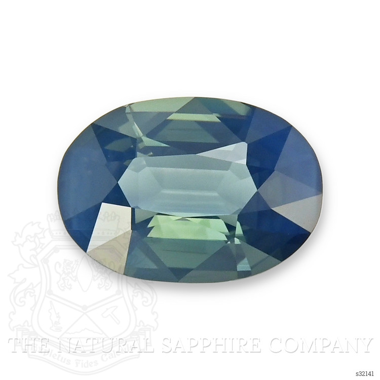 3.03 Ct. Greenish Blue Sapphire from Madagascar