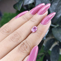 1.24 Ct. Pink Sapphire from Ceylon (Sri Lanka) Life Style