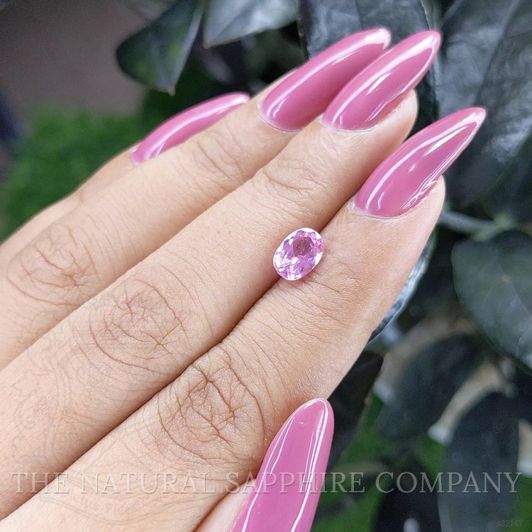 1.24 Ct. Pink Sapphire from Ceylon (Sri Lanka)