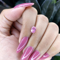 1.24 Ct. Pink Sapphire from Ceylon (Sri Lanka) Life Style