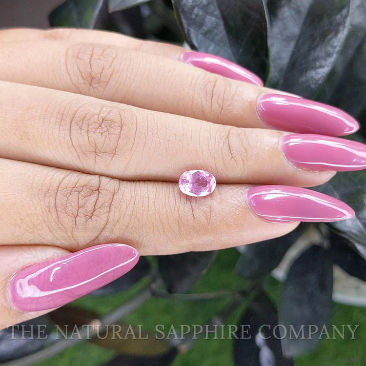 1.24 Ct. Pink Sapphire from Ceylon (Sri Lanka)