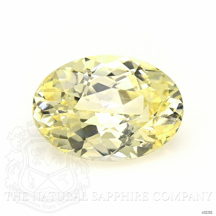 1.96 Ct. Yellow Sapphire from Ceylon (Sri Lanka)