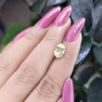 1.96 Ct. Yellow Sapphire from Ceylon (Sri Lanka) Life Style