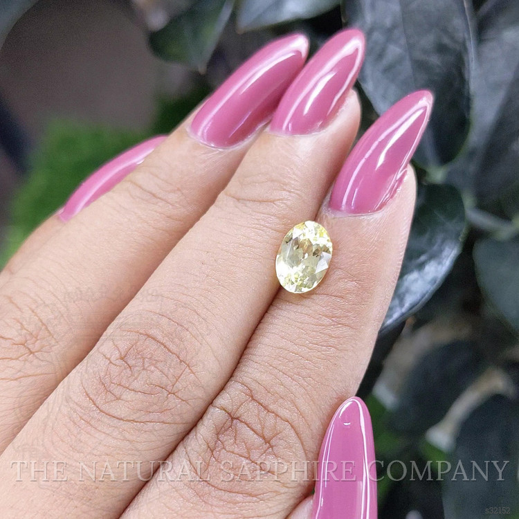 1.96 Ct. Yellow Sapphire from Ceylon (Sri Lanka)