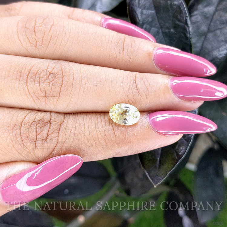 1.96 Ct. Yellow Sapphire from Ceylon (Sri Lanka)