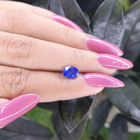 1.79 Ct. Blue Sapphire from Ceylon (Sri Lanka) Life Style
