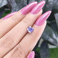 1.00 Ct. Violet Sapphire from Ceylon (Sri Lanka) Life Style