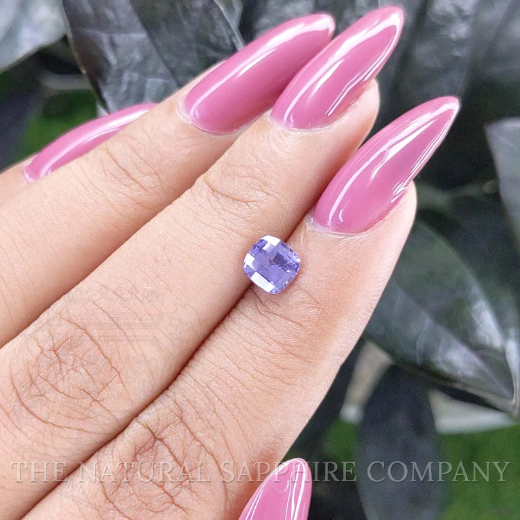 1.00 Ct. Violet Sapphire from Ceylon (Sri Lanka)