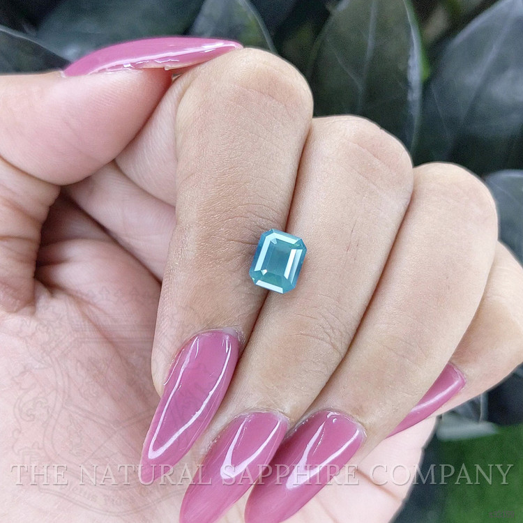 1.99 Ct. Bluish Green Sapphire from Madagascar
