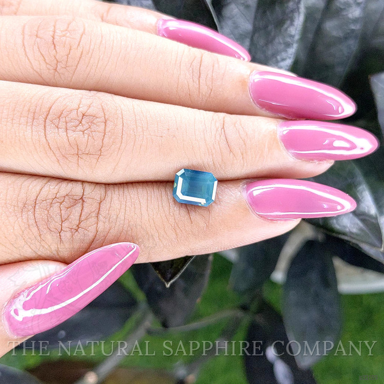 1.99 Ct. Bluish Green Sapphire from Madagascar