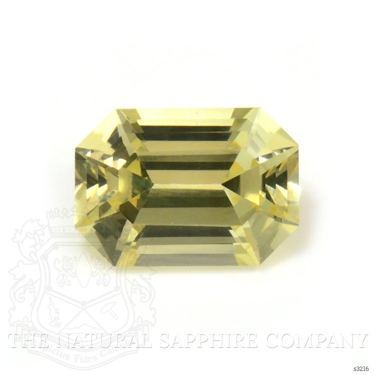 0.68 Ct. Yellow Sapphire from Ceylon (Sri Lanka)