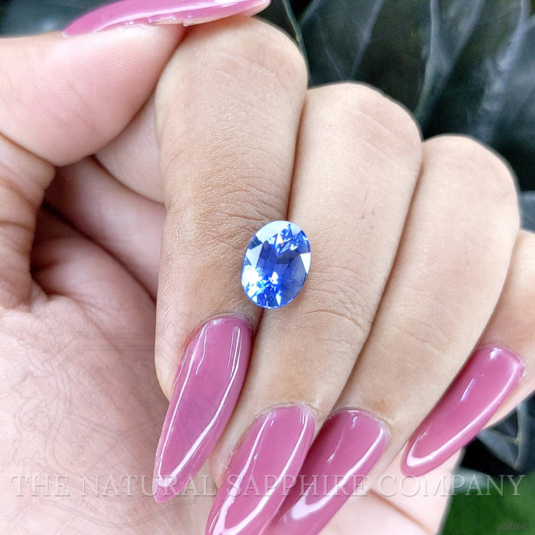 3.19 Ct. Blue Sapphire from Ceylon (Sri Lanka)