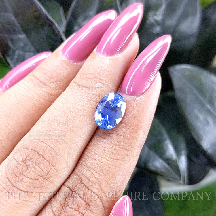 3.19 Ct. Blue Sapphire from Ceylon (Sri Lanka)