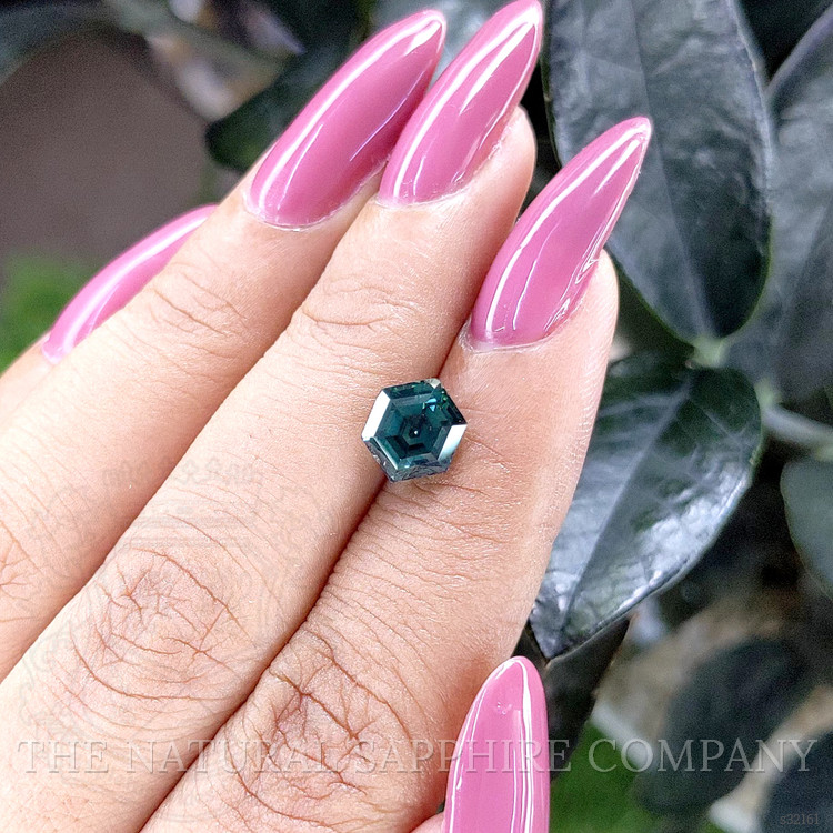 2.66 Ct. Bluish Green Sapphire from Madagascar