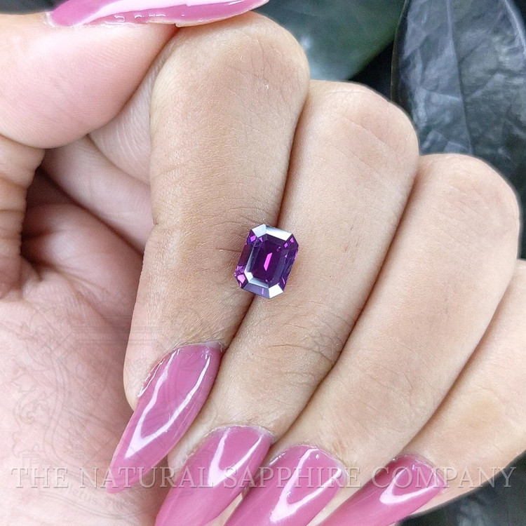 2.06 Ct. Purple Sapphire from Ceylon (Sri Lanka)