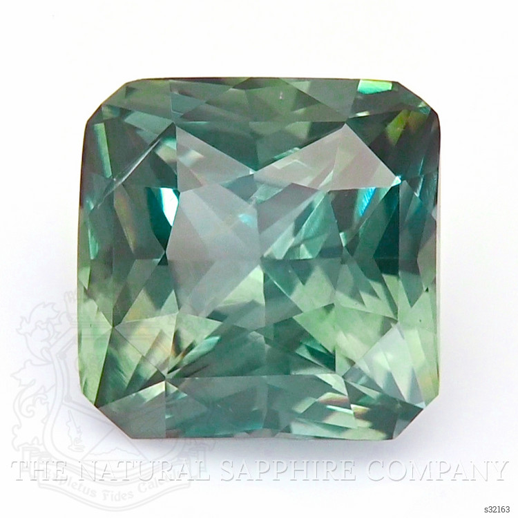 2.14 Ct. Bluish Green Sapphire from Madagascar