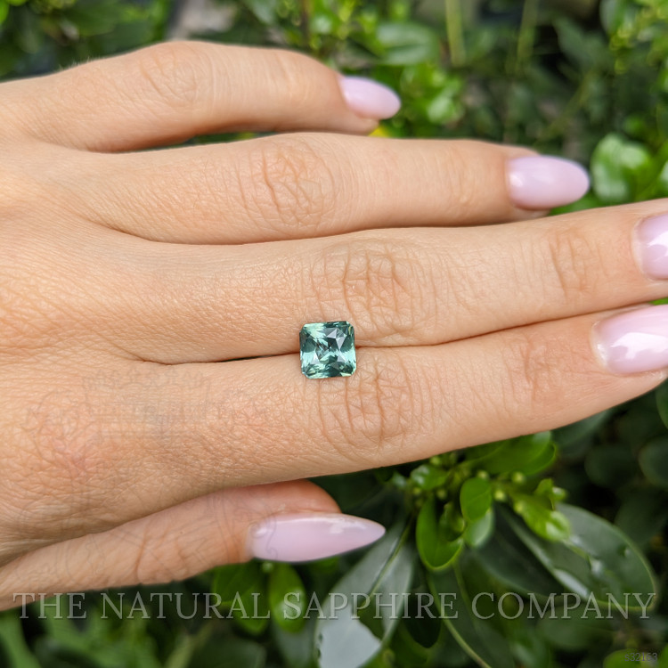 2.14 Ct. Bluish Green Sapphire from Madagascar
