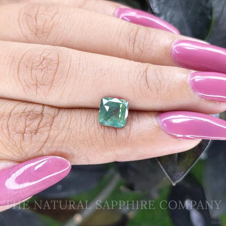 2.14 Ct. Bluish Green Sapphire from Madagascar
