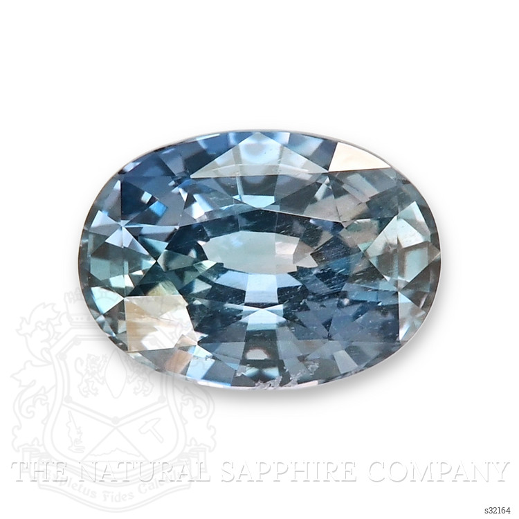 3.14 Ct. Greenish Blue Sapphire from Madagascar