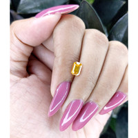 1.20 Ct. Orange Sapphire from Ceylon (Sri Lanka) Life Style