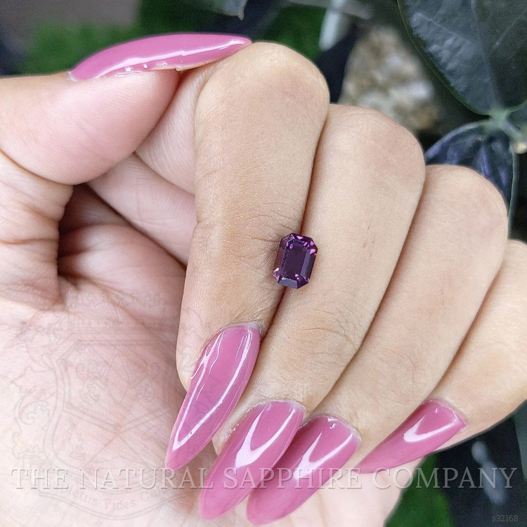 1.27 Ct. Pinkish Purple Sapphire from Ceylon (Sri Lanka)