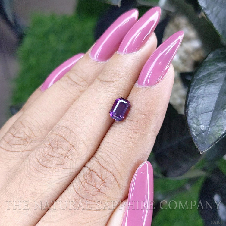 1.27 Ct. Pinkish Purple Sapphire from Ceylon (Sri Lanka)