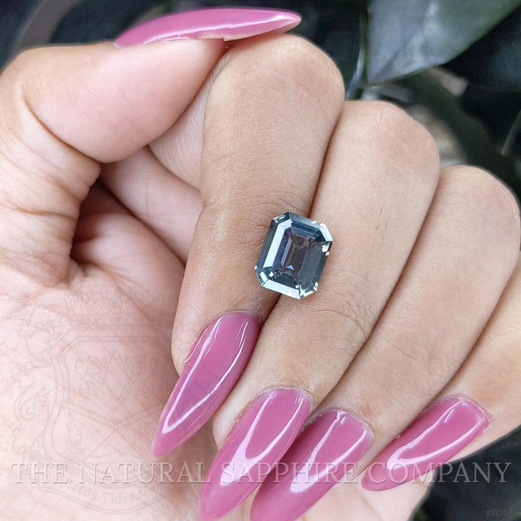 3.62 Ct. Bluish Green Sapphire from Madagascar