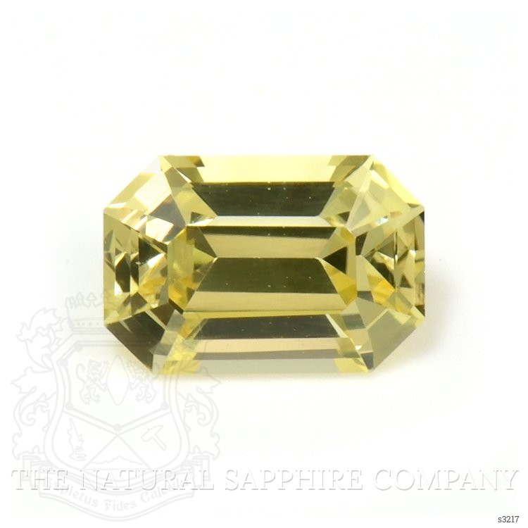 0.68 Ct. Yellow Sapphire from Ceylon (Sri Lanka)