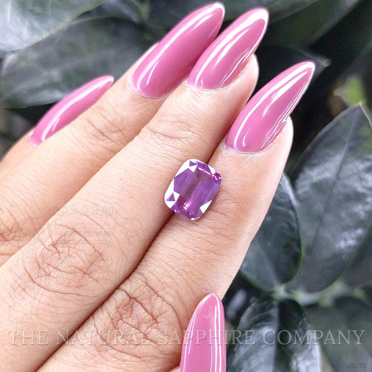 3.00 Ct. Purple Sapphire from Ceylon (Sri Lanka)
