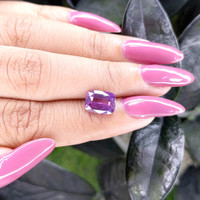 3.00 Ct. Purple Sapphire from Ceylon (Sri Lanka) Life Style