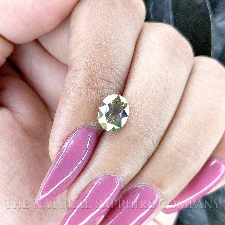 2.37 Ct. Yellowish Green Sapphire from Madagascar