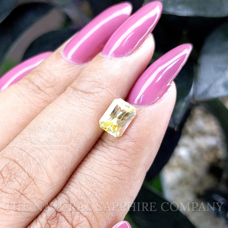 1.73 Ct. Yellow Sapphire from Ceylon (Sri Lanka)