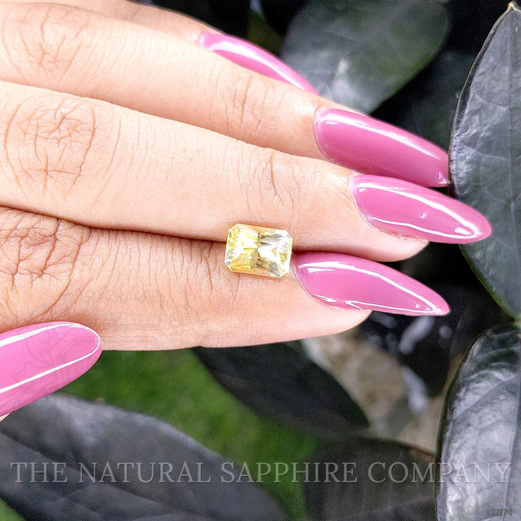 1.73 Ct. Yellow Sapphire from Ceylon (Sri Lanka)